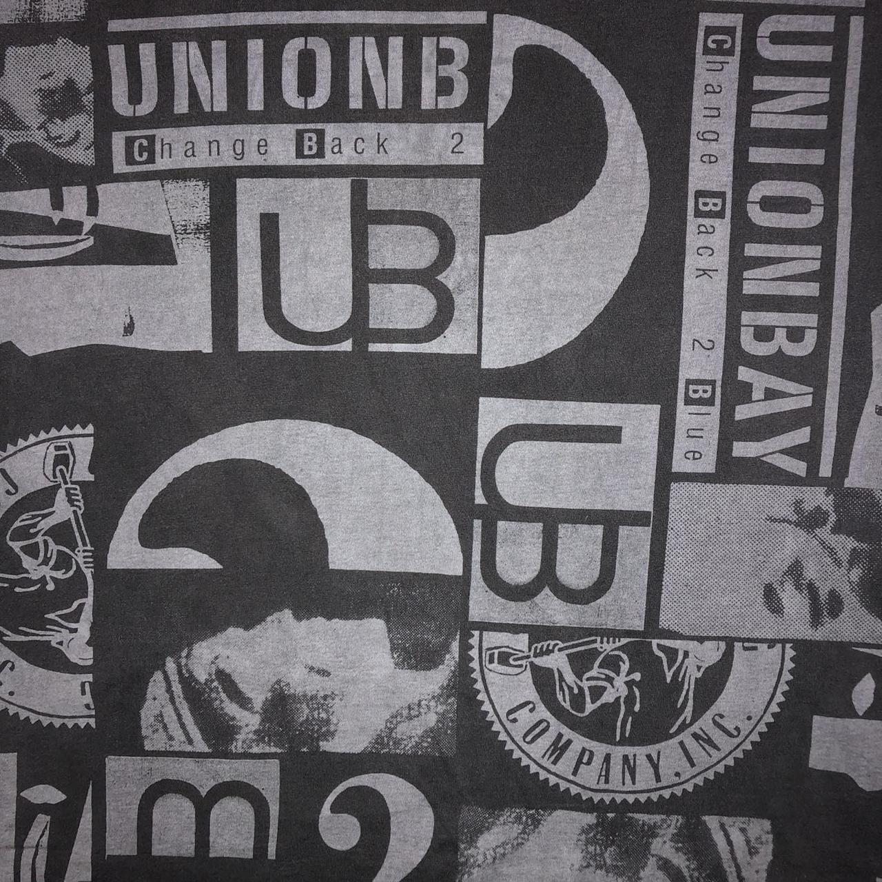 Union Bay Men's Black and Grey T-shirt (2)