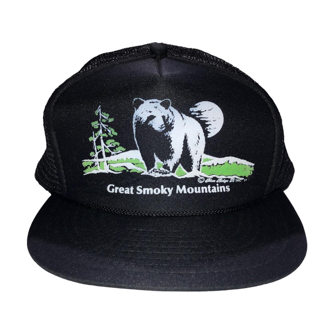 Vintage Great Smoky Mountains Mesh Cap Dated... Depop