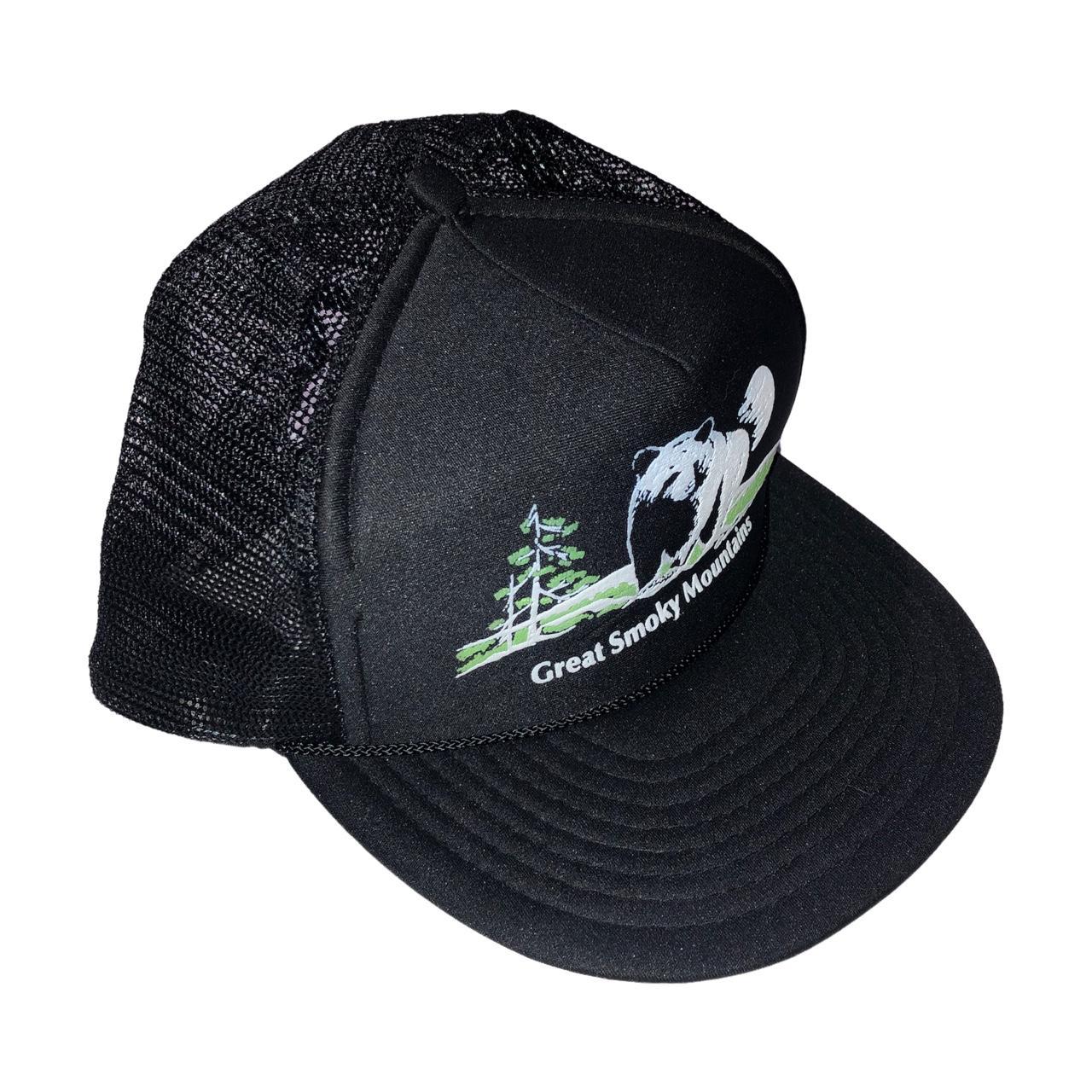Vintage Great Smoky Mountains Mesh Cap Dated... Depop