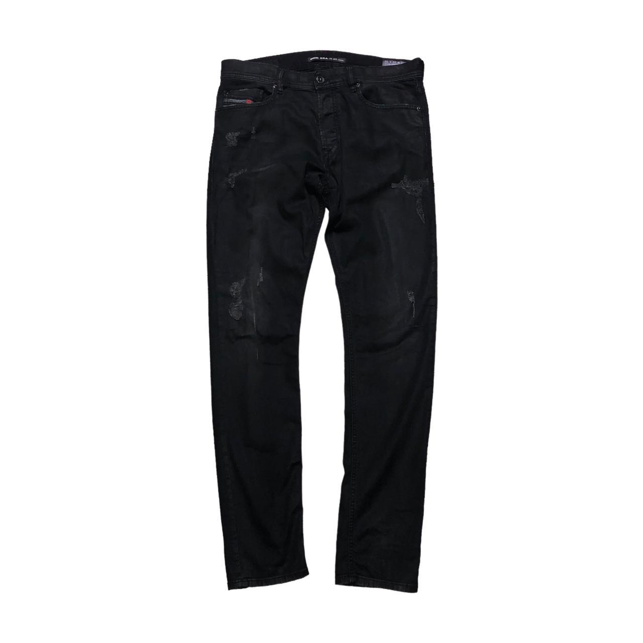 Diesel Men's Black Jeans Depop