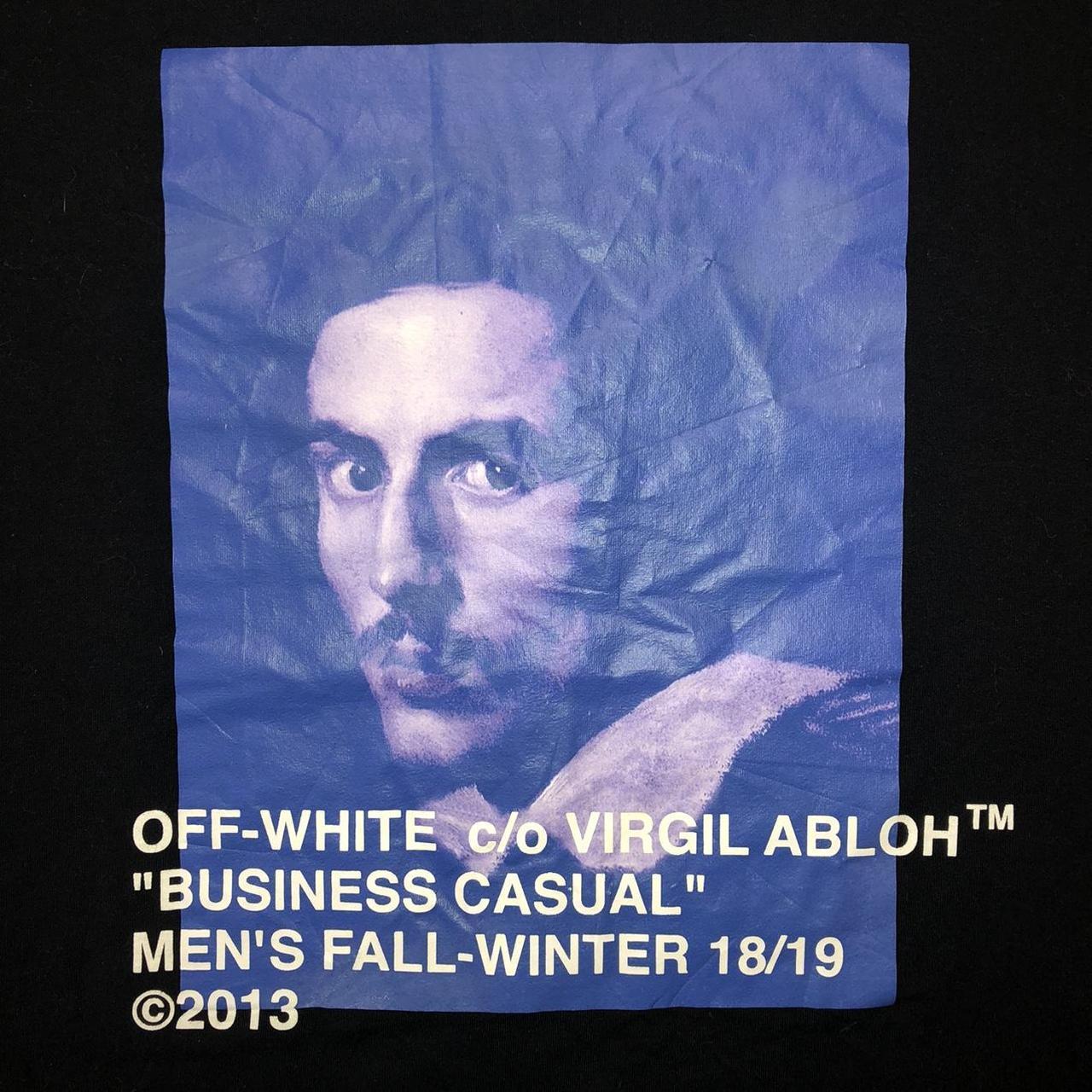 Off-White Business Casual Bernini Tee Dated: 2018 Depop
