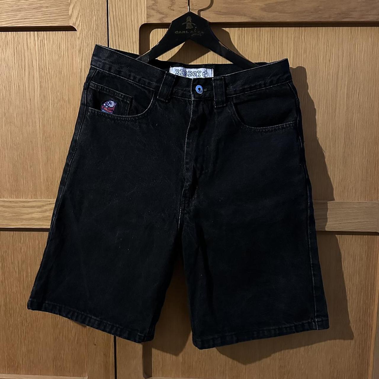 Polar Big Boy Denim Shorts / Jorts Size XS (would... - Depop