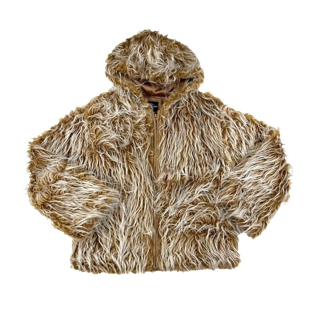 Basic Pleasure Mode Women's Jacket - Brown/White … - image 1