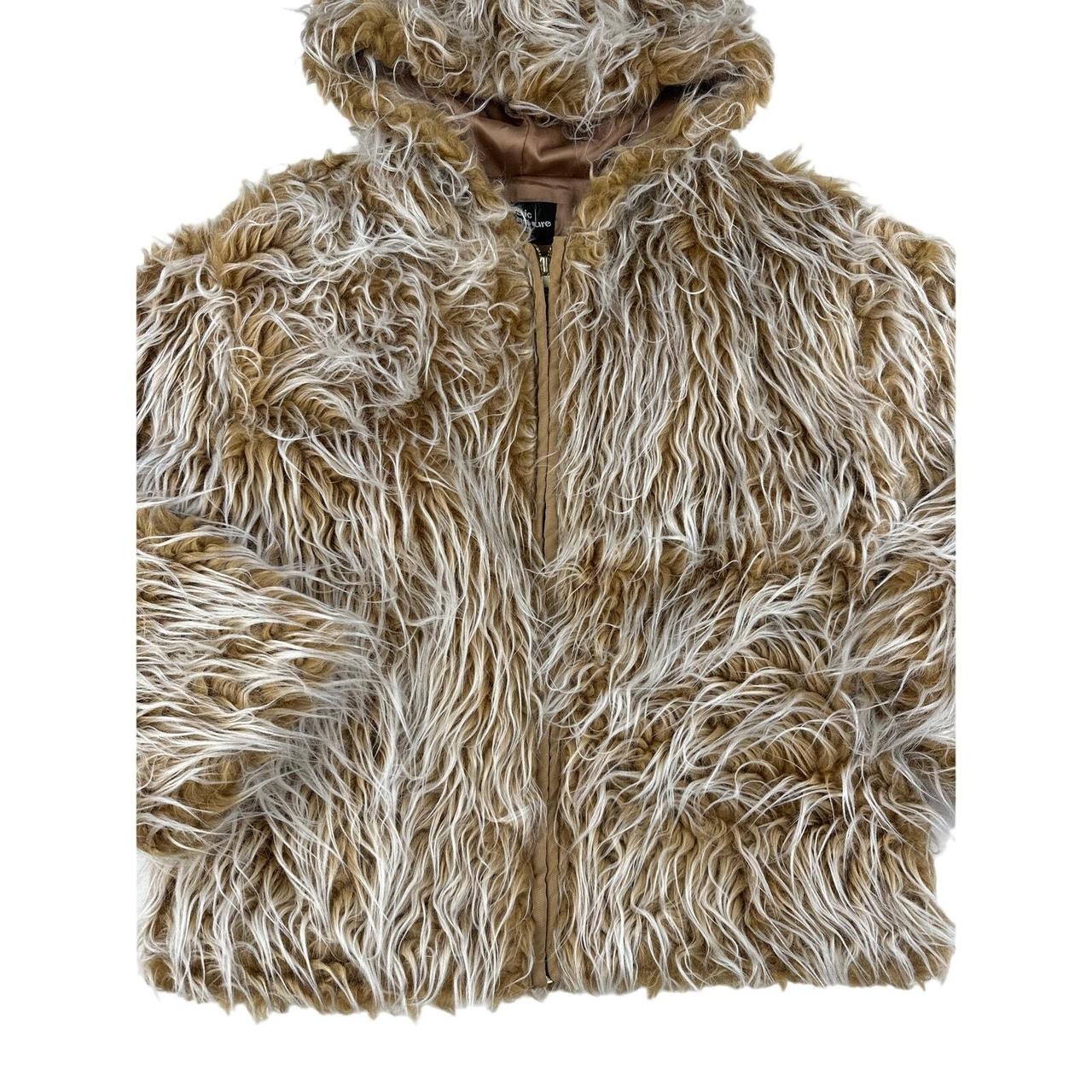 Basic Pleasure Mode Women's Jacket - Brown/White … - image 4