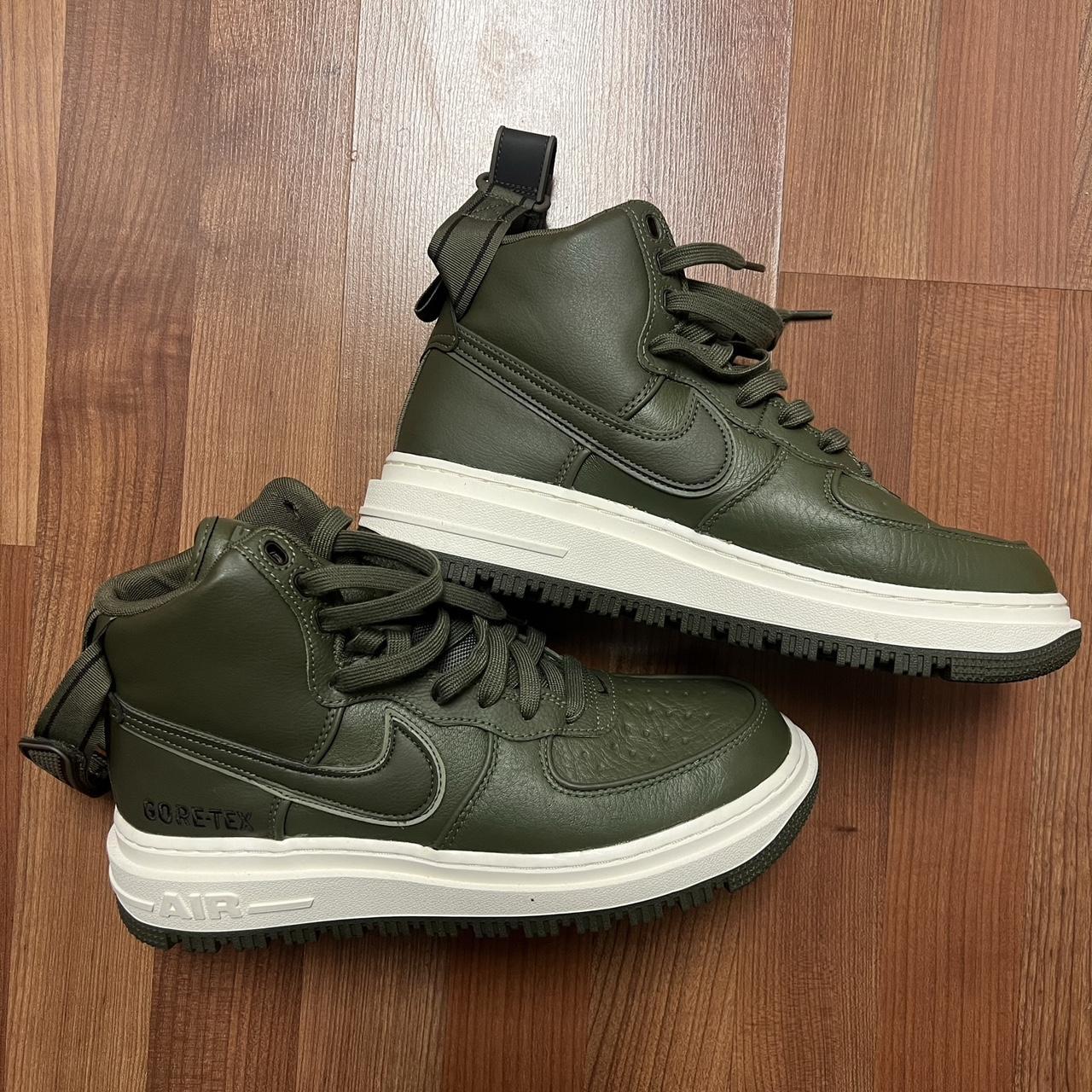 Air force 1 2024 gore tex high green