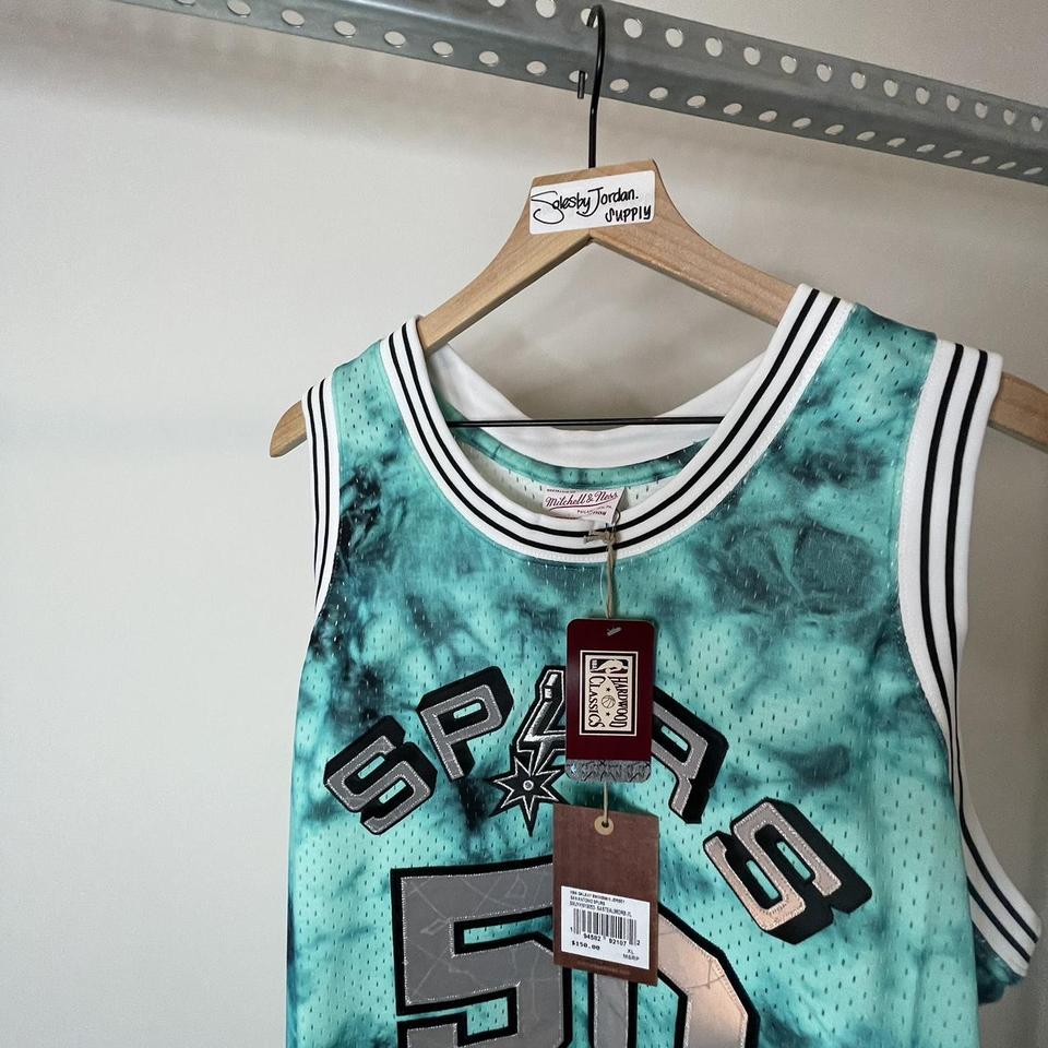 Brand New San Antonio Spurs David Robinson Mitchell - Depop