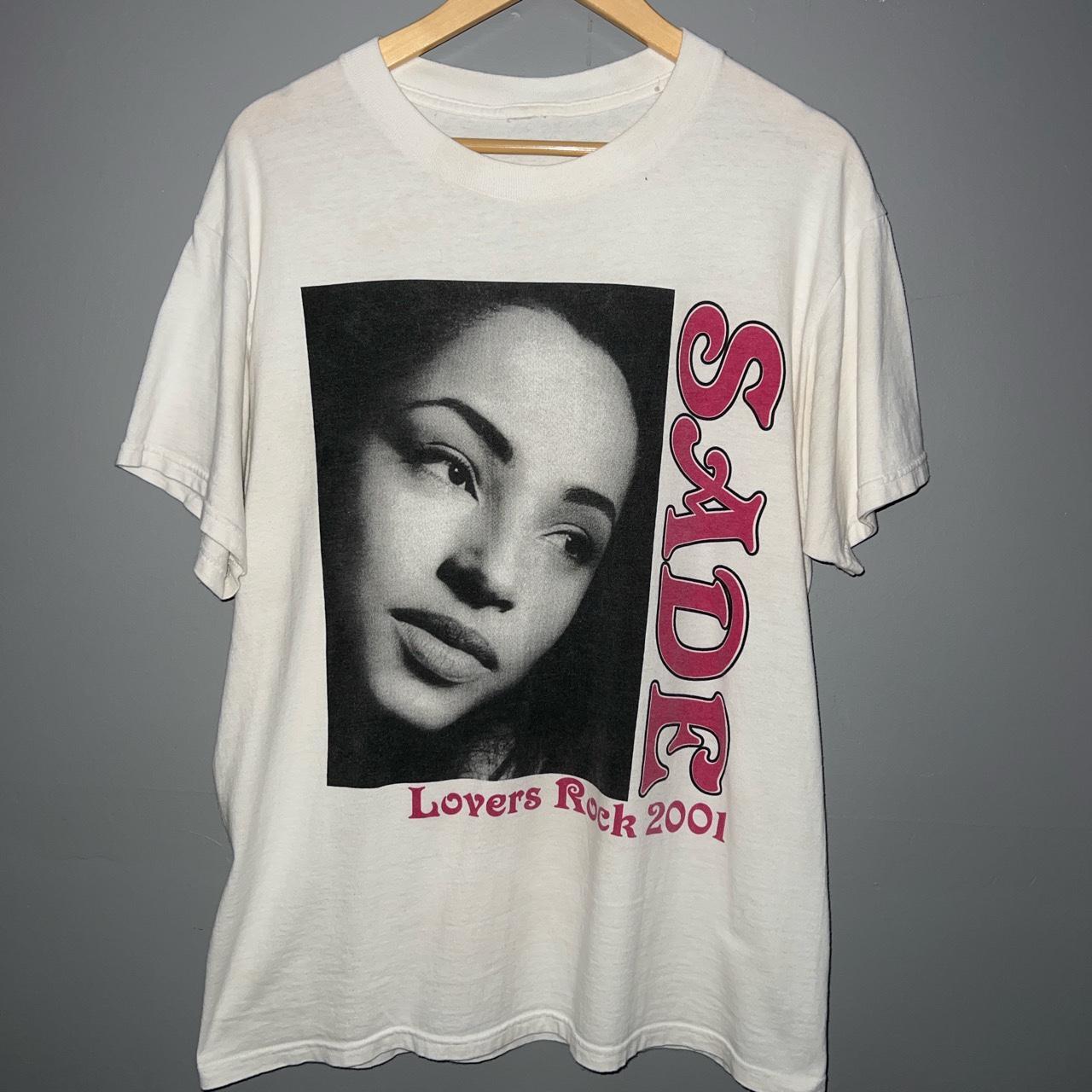 Sade シャーデー Tシャツ Lovers Rock 2001 - Tシャツ/カットソー(半袖 