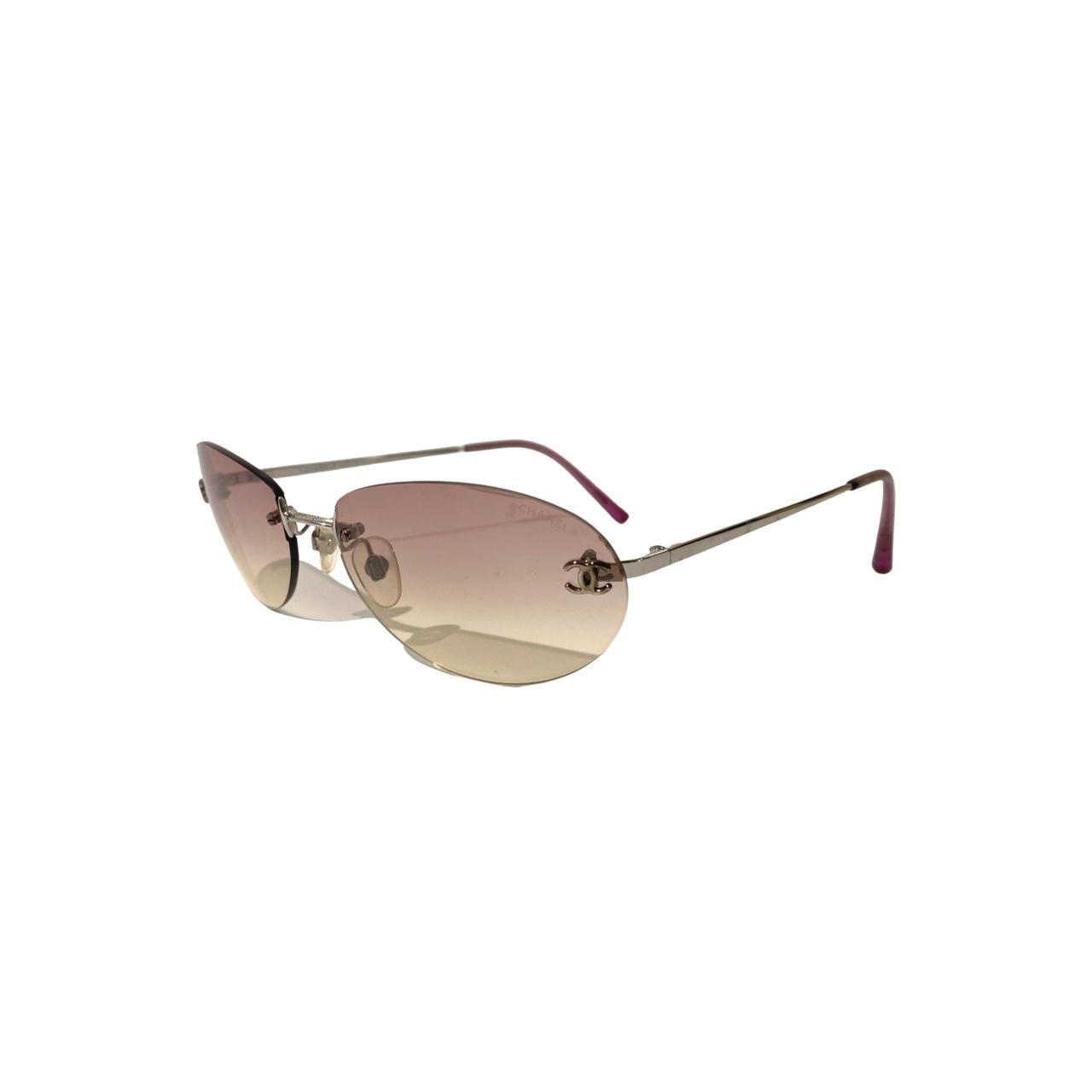 chanel pink aviators