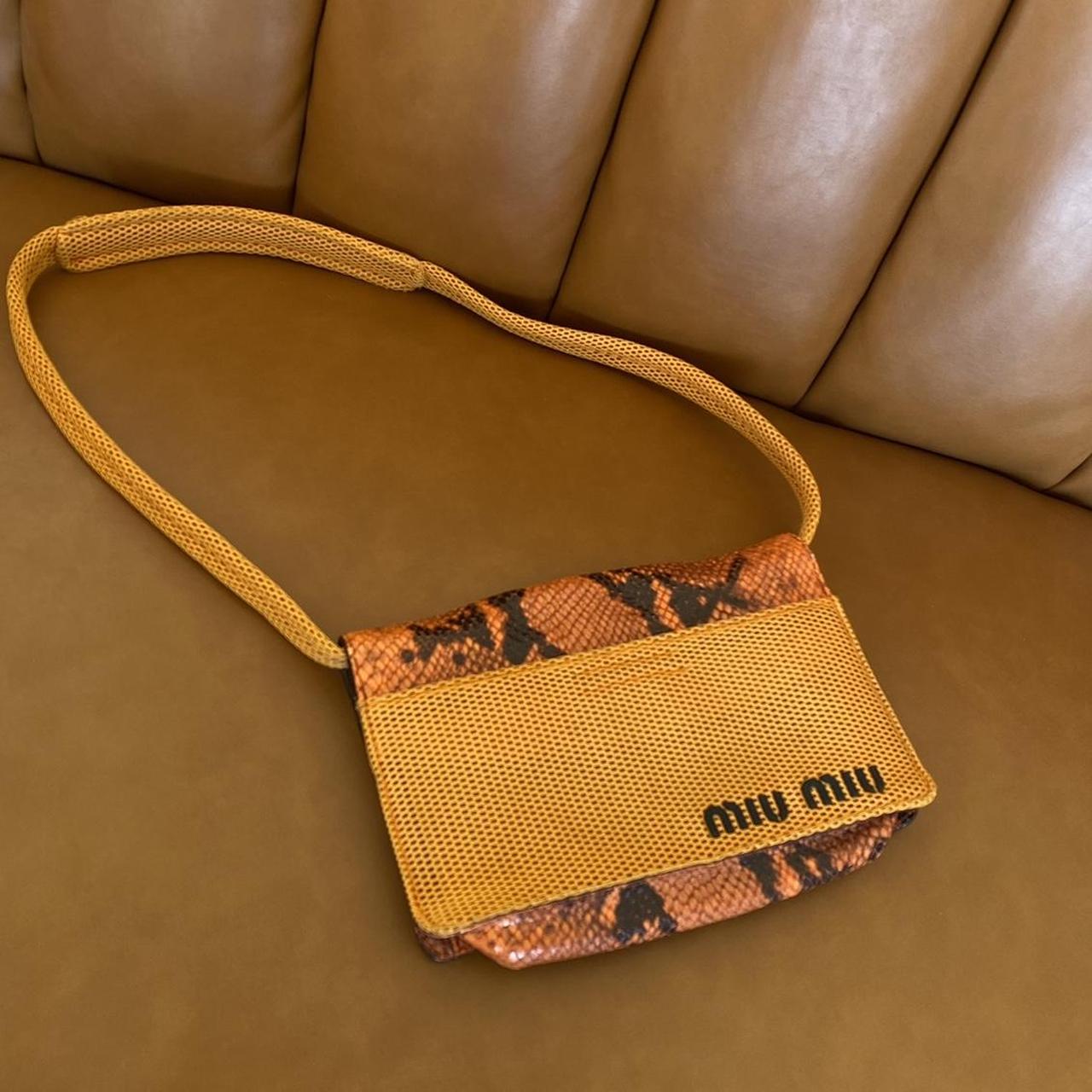 Miu Miu 90s Khaki Crossbody Bag - 100% Authentic | Depop