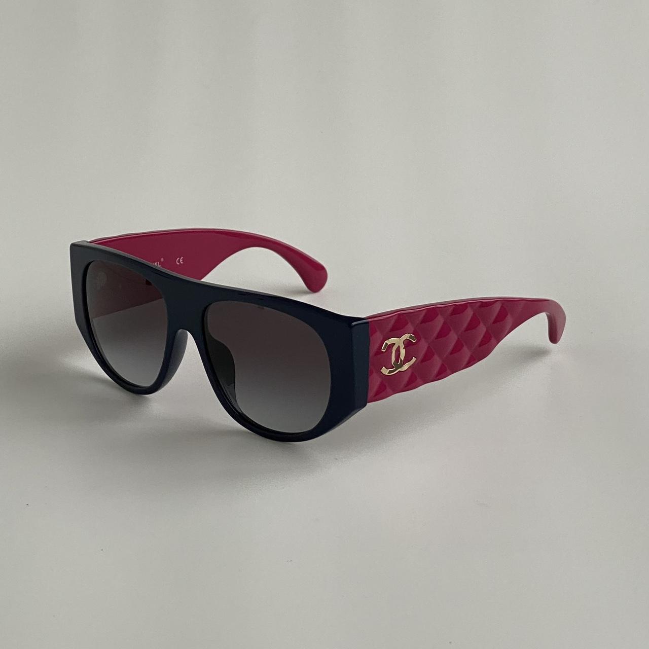 chanel pink aviators
