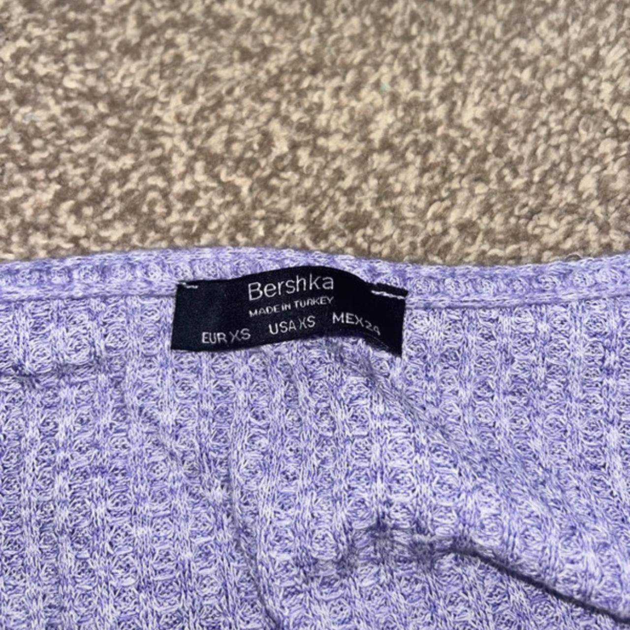 Bershka pull violet hotsell