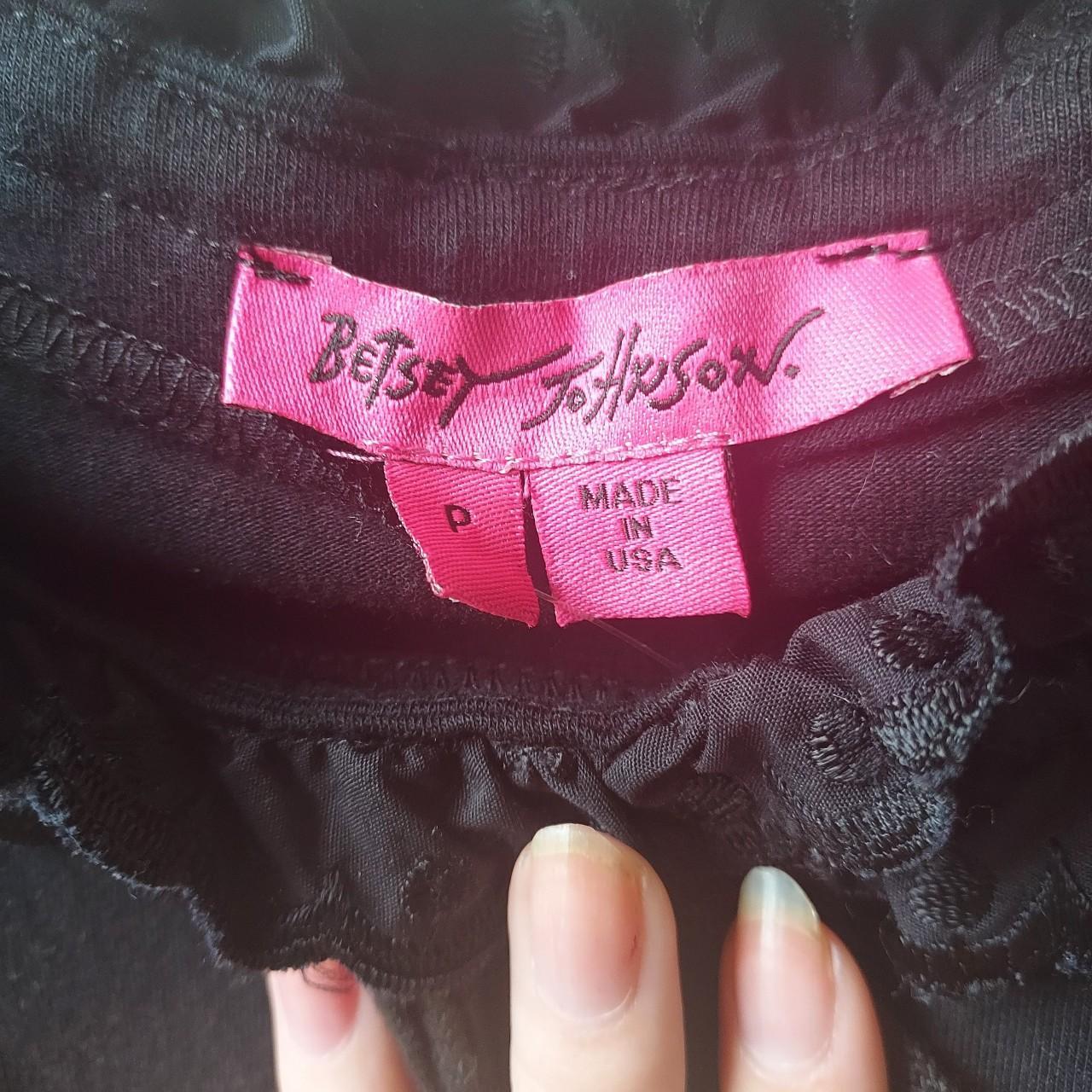 Betsey Johnson Women's Black Dress | Depop