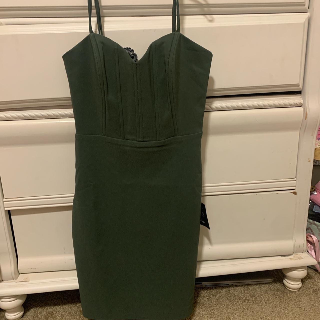 Lulus Women's Green Dress | Depop