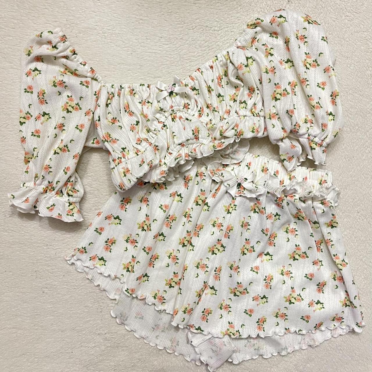 Lola Off Shoulder Shorts Set Lola Off Shoulder Shorts Set