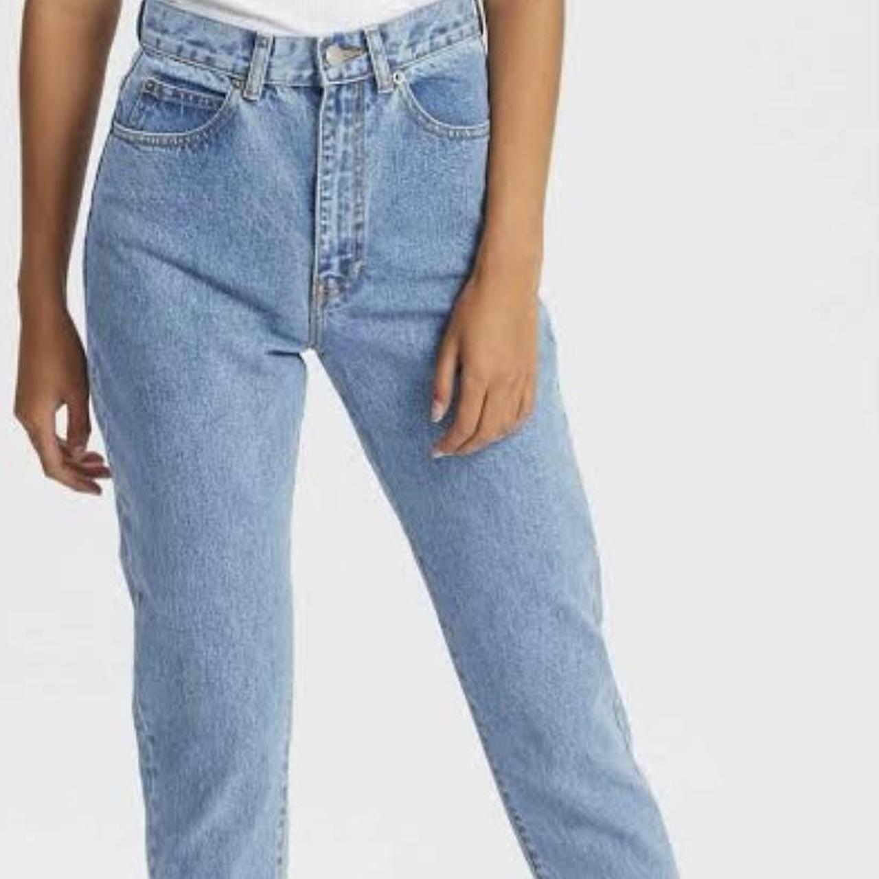 Mom Jeans Dr Denim Nora White Denim Nora Jeans Light Retro Garmentory