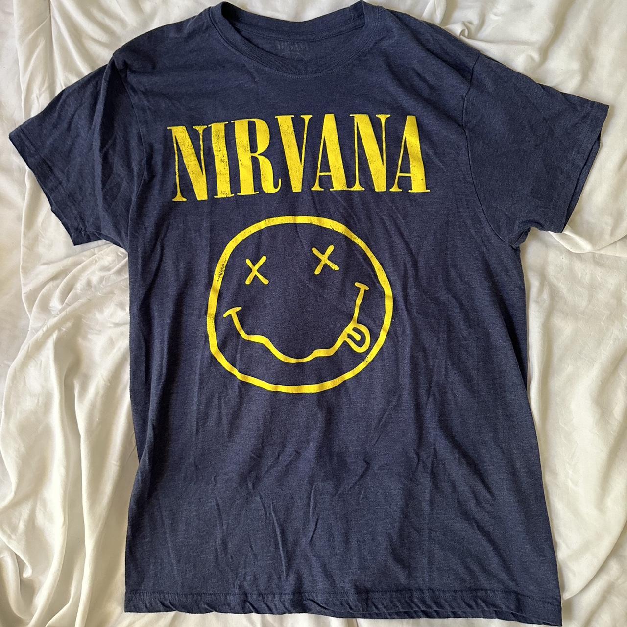 Nirvana graphic t shirt. Super soft material!!... - Depop
