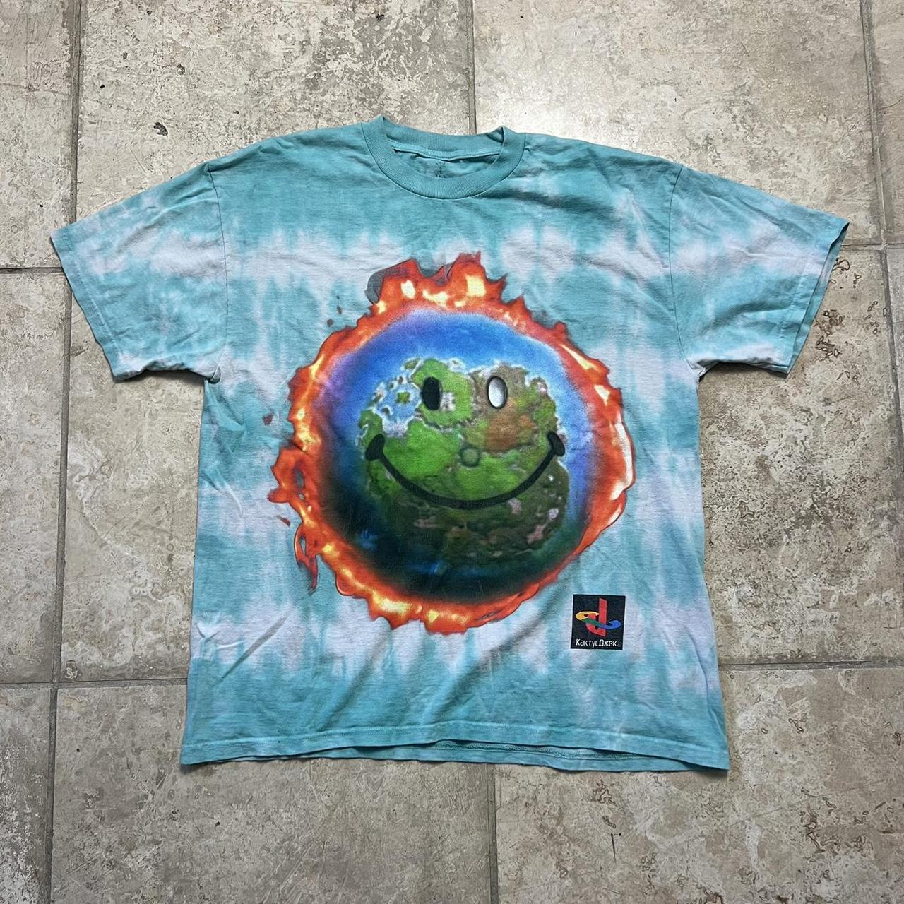 Travis scott world hot sale tie dye shirt