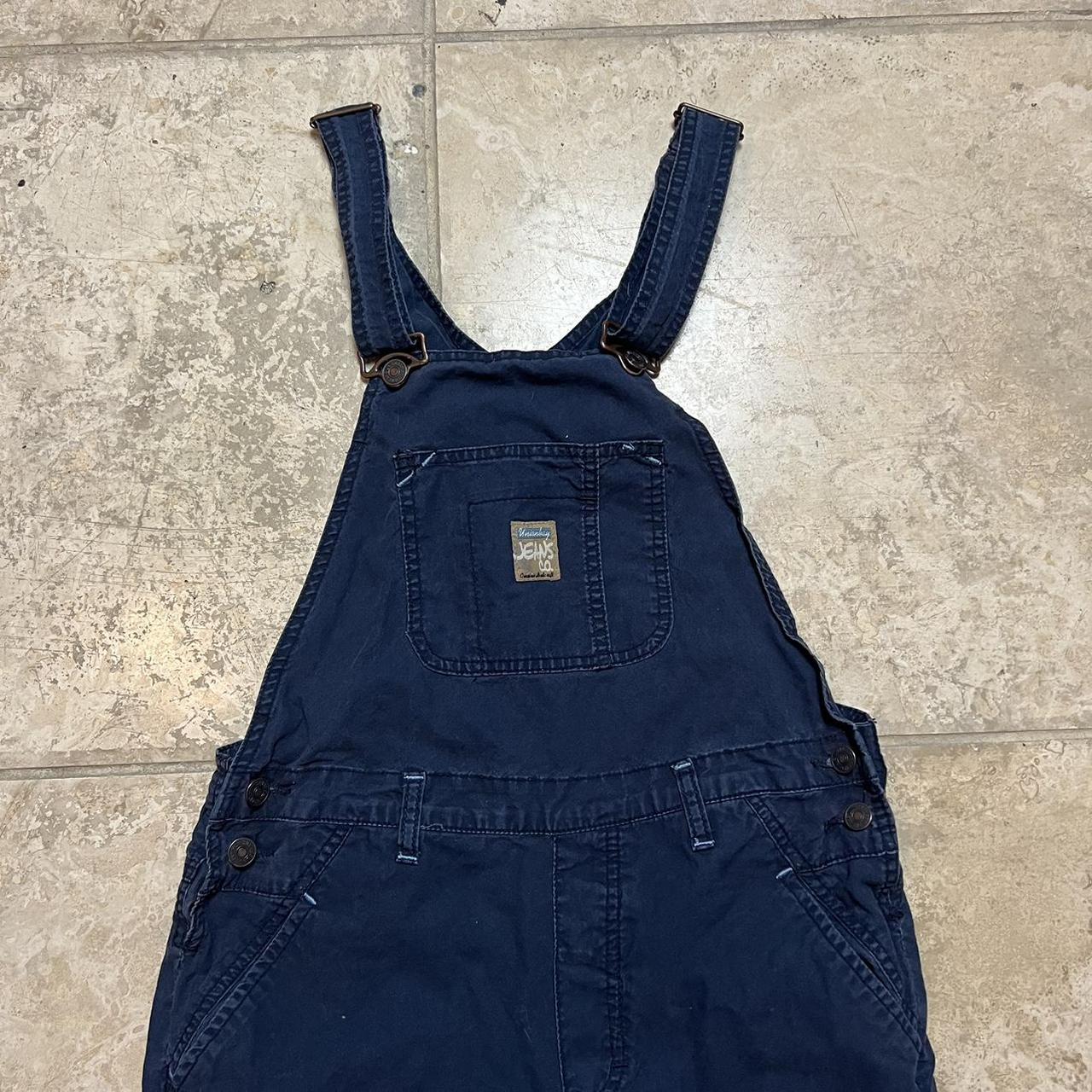 VINTAGE Y2K UNION BAY OVERALLS WITH BUNGEE TOGGLE... - Depop