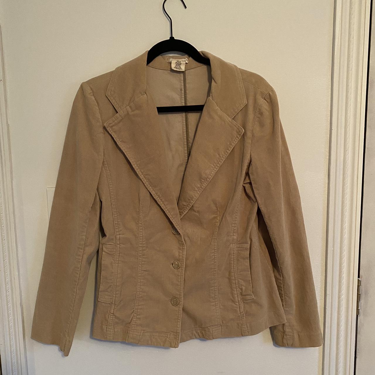 Women's Tan Jacket Depop