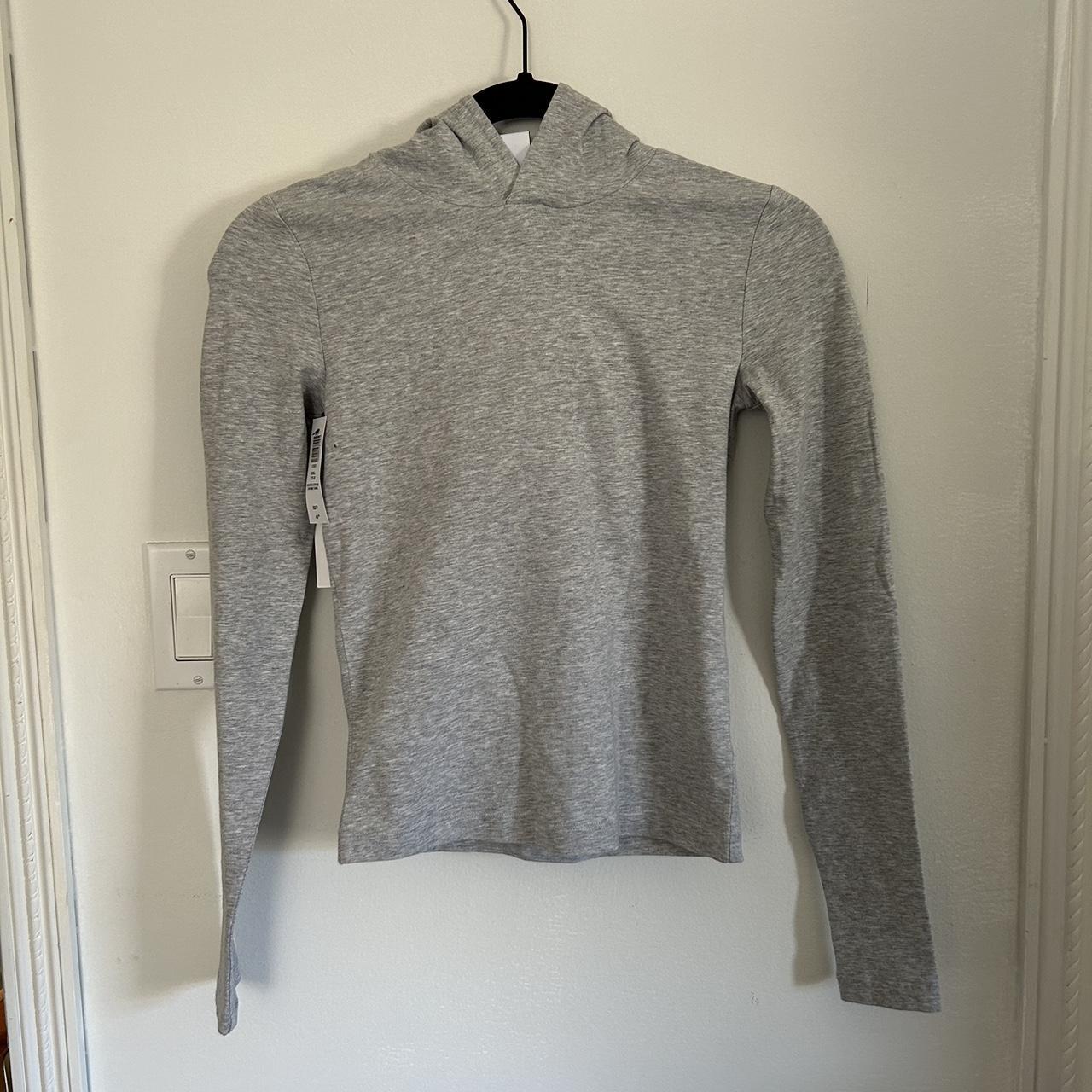 Aritzia Women's Grey Sweatshirt | Depop