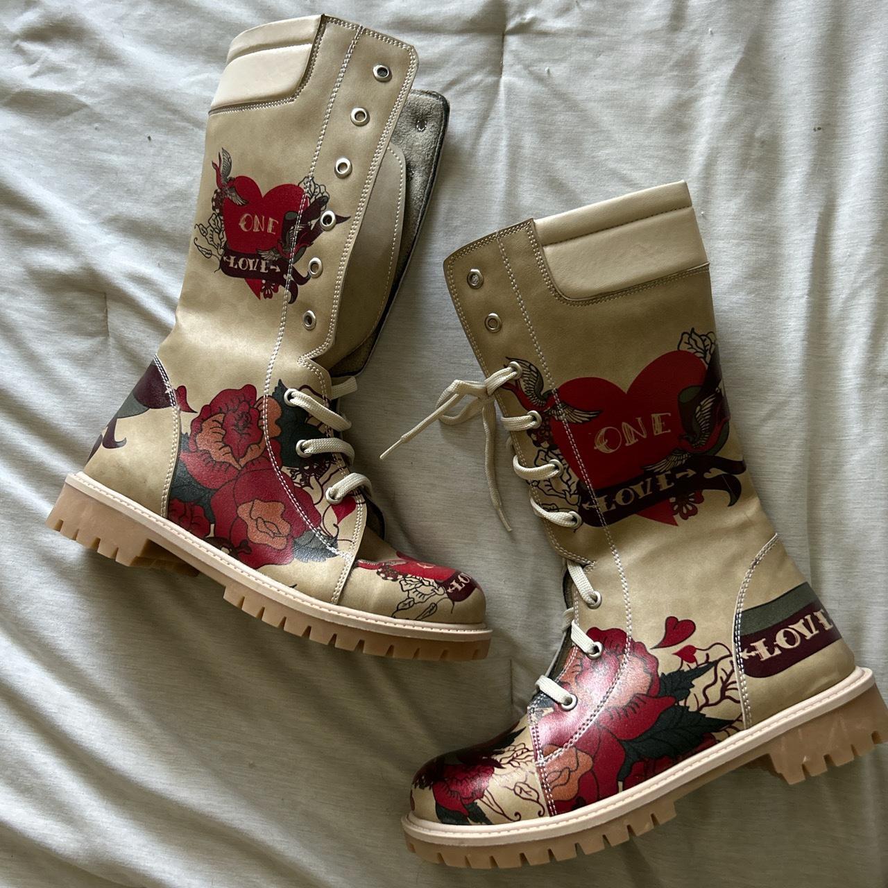 womens tan lace up boots