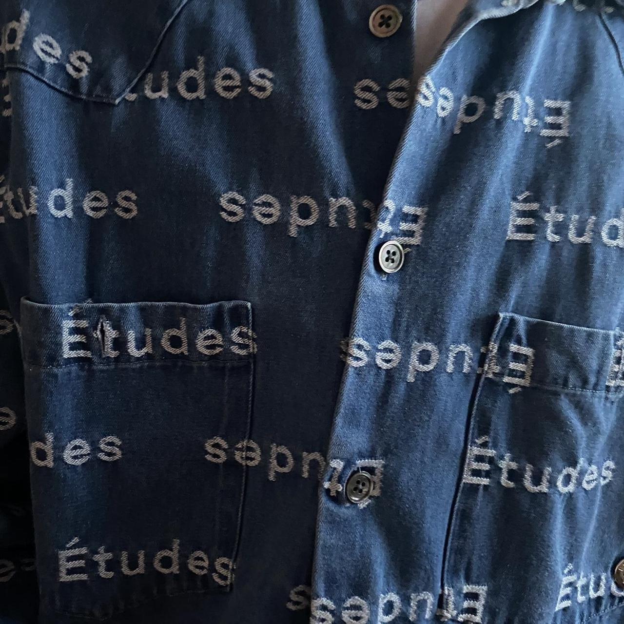 Études Men's Blue Shirt (3)