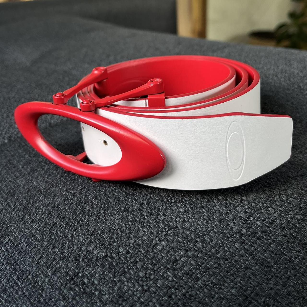 その他 Oakley - OAKLEY   LEATHER   BELT STRAP Reversible leather Oakley belt 🅾️ Premium Leather | Depop