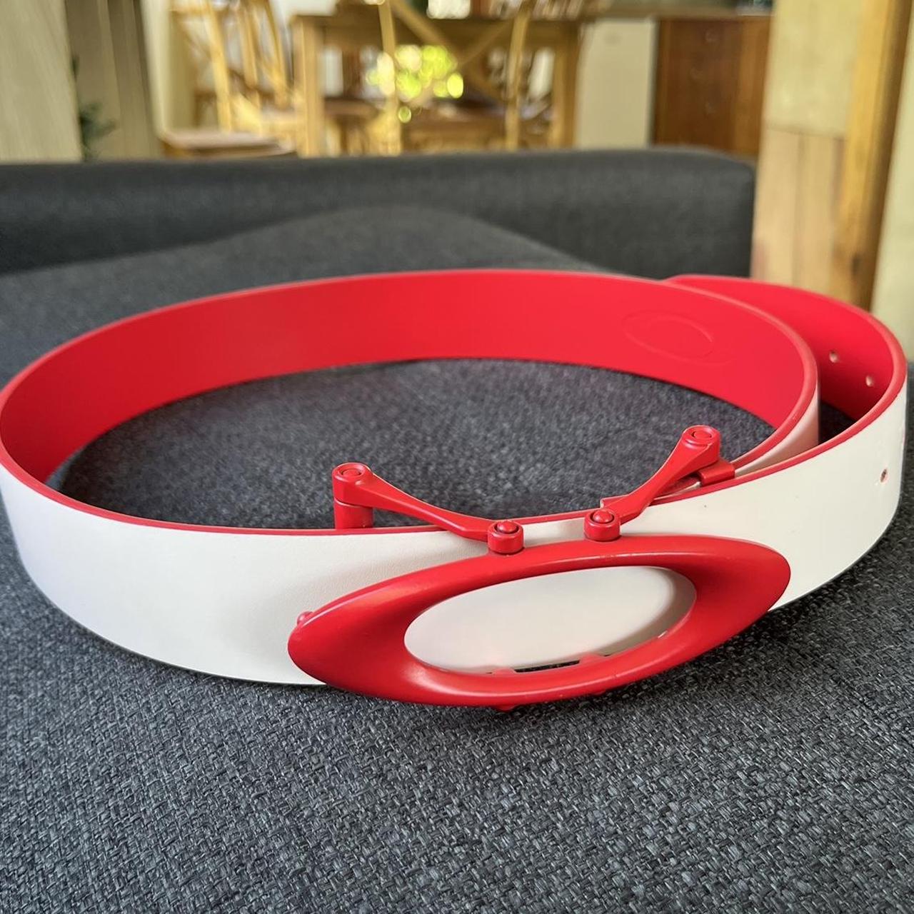 その他 Oakley - OAKLEY   LEATHER   BELT STRAP OAKLEY super rare design oakley studded leather belt tc36