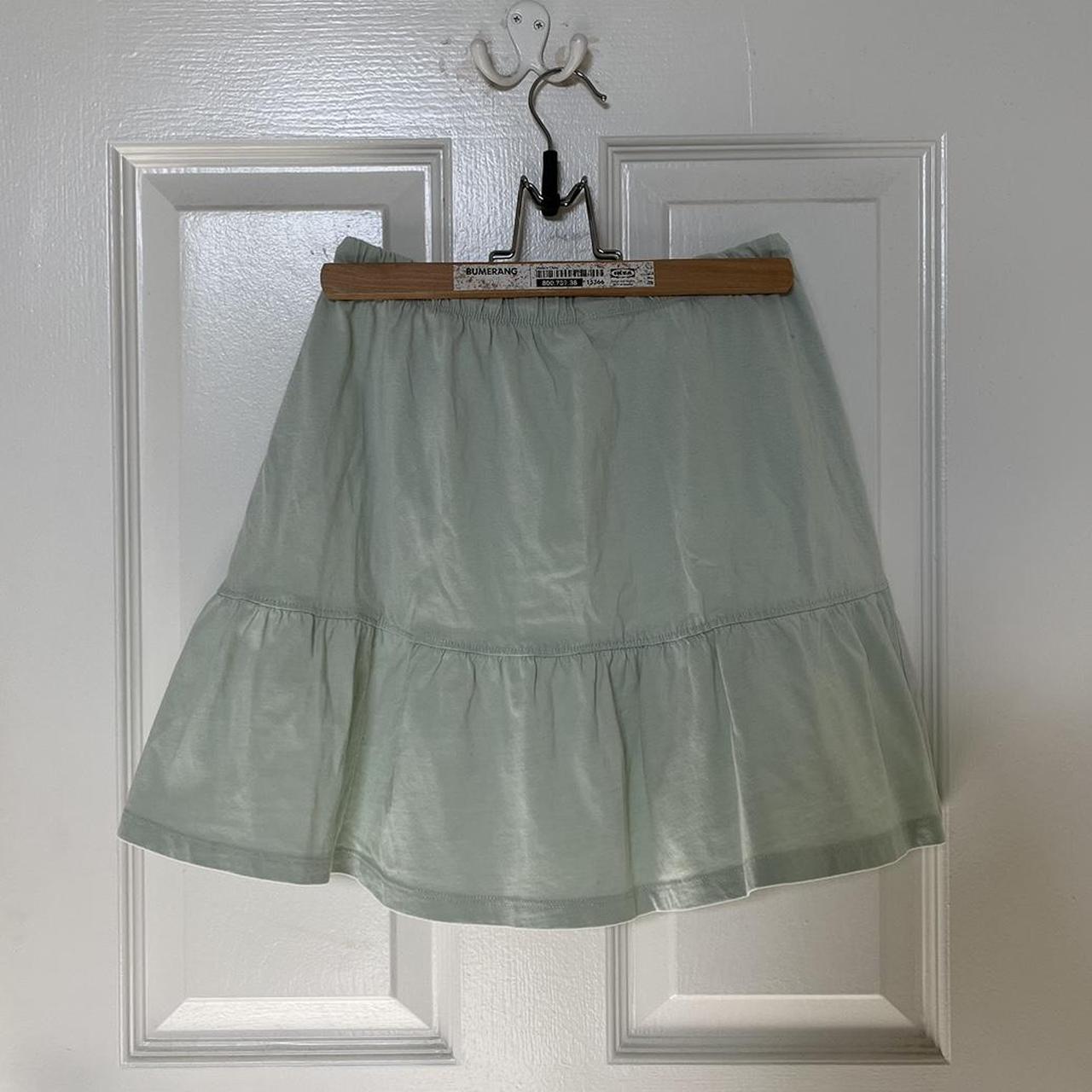 light green skirt from cotton on i bought this a... Depop