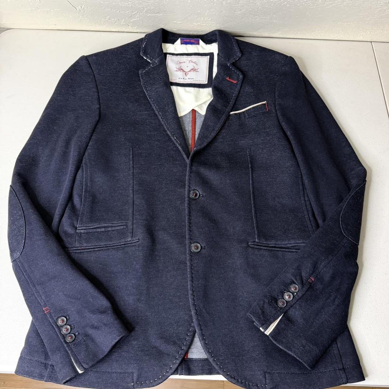 Zara Men's Blazer Jacket - Navy - M – Zara Man De… - image 1