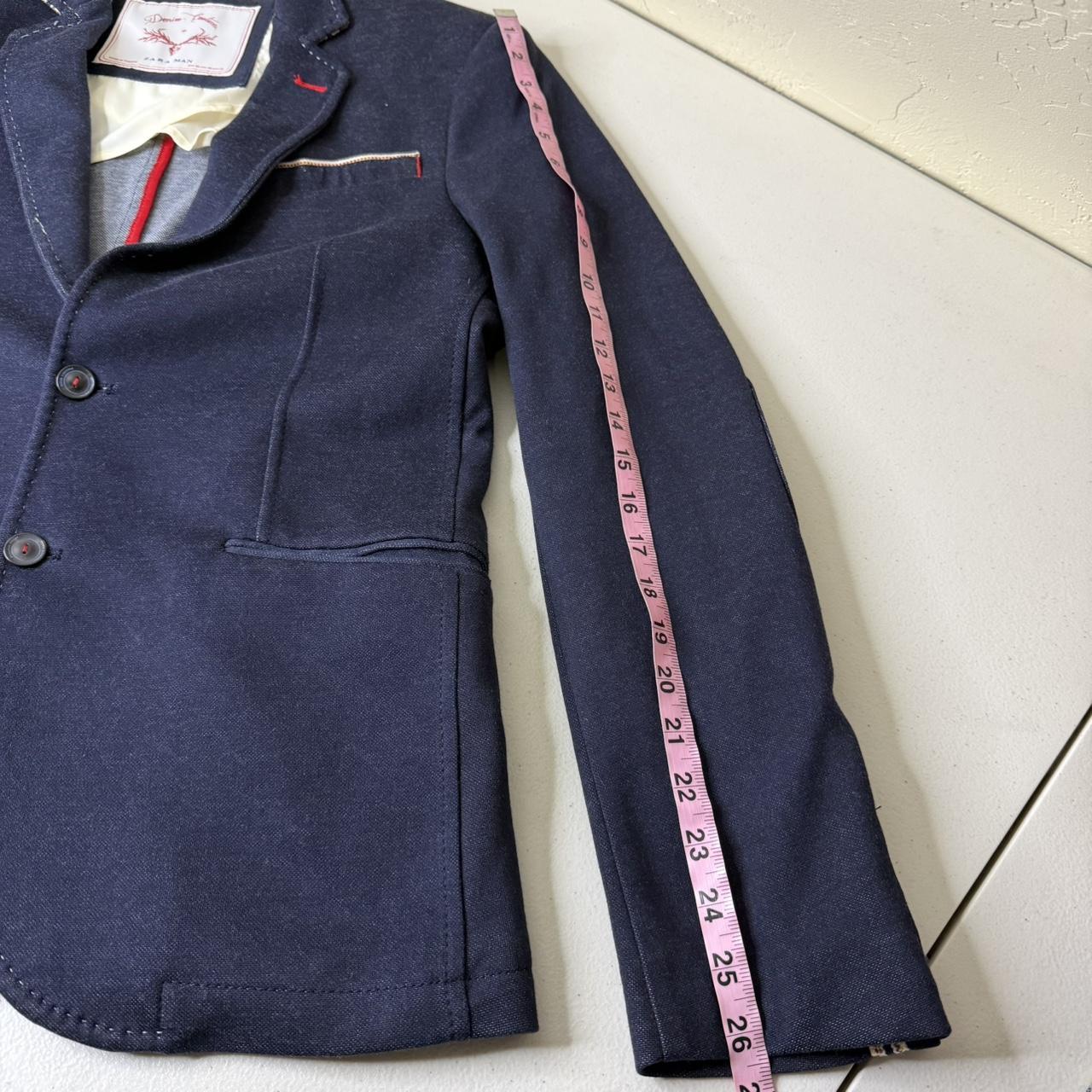 Zara Men's Blazer Jacket - Navy - M – Zara Man De… - image 7