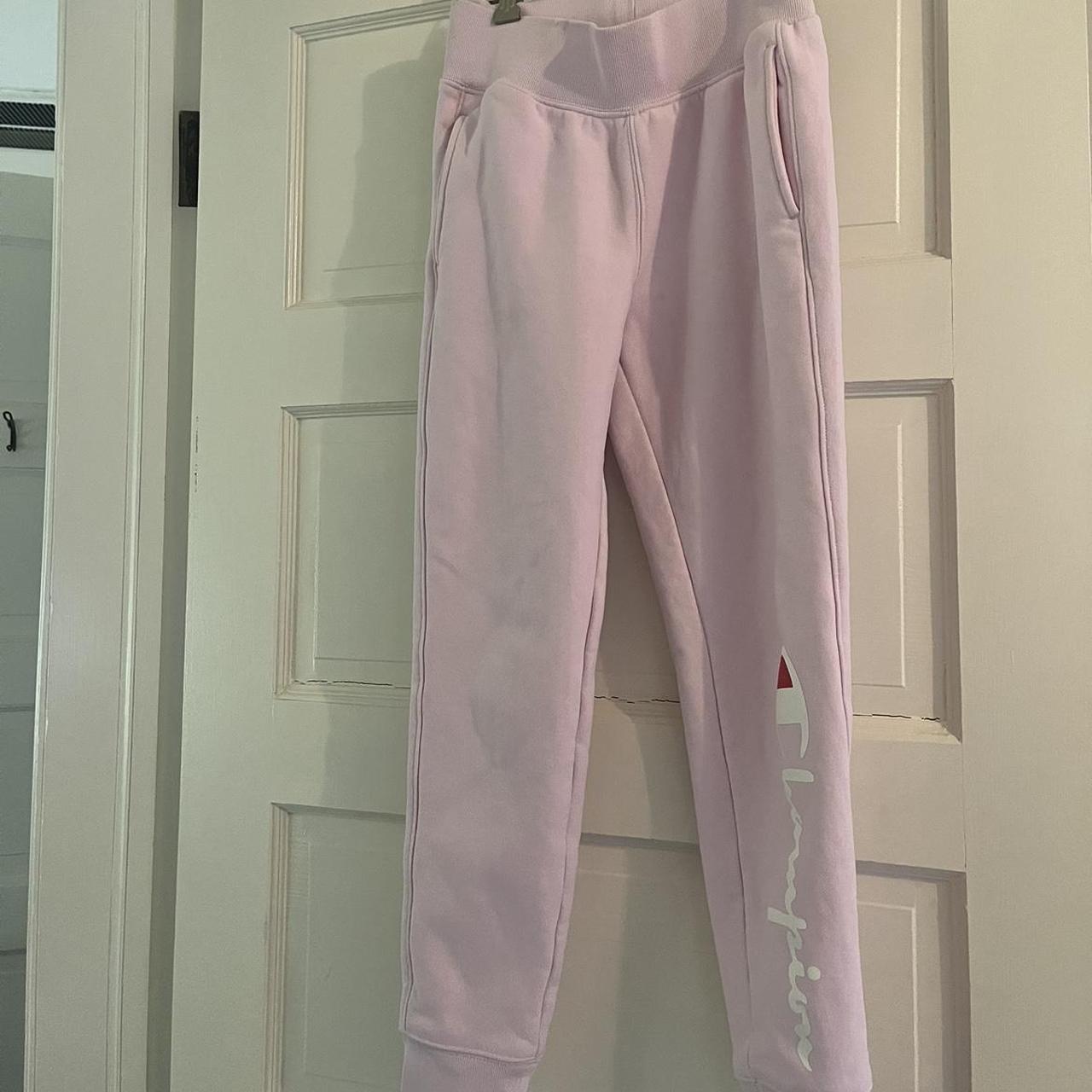 Pink champion outlet joggers