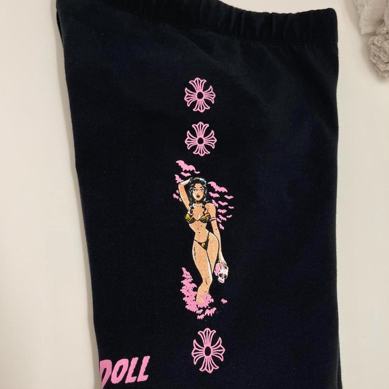 CHROME HEARTS さらさ Chrome heart deadly doll shorts XS Chrome heart | Depop