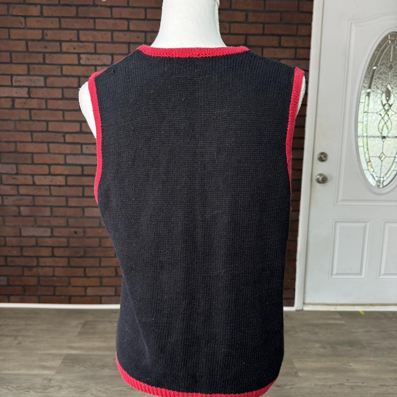 American Vintage Women's Sweater - Red/Multi - M … - image 2