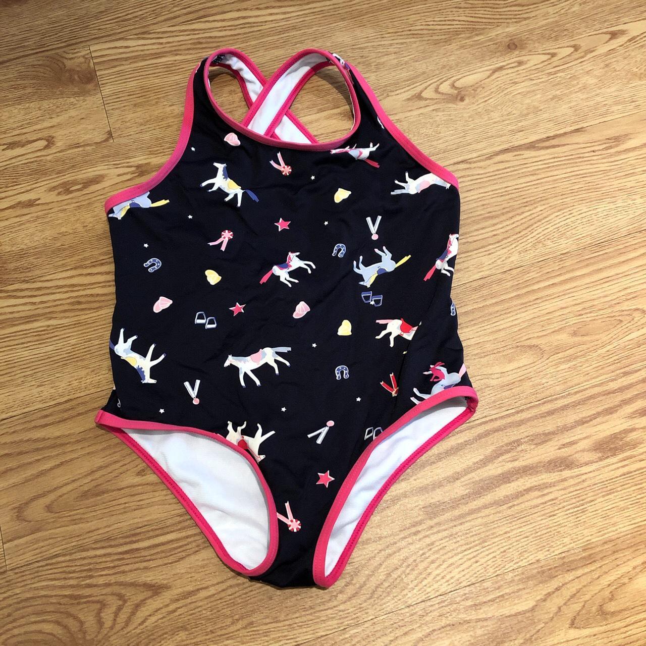 Joules horse swimming costume Age 4 Excellent used... - Depop