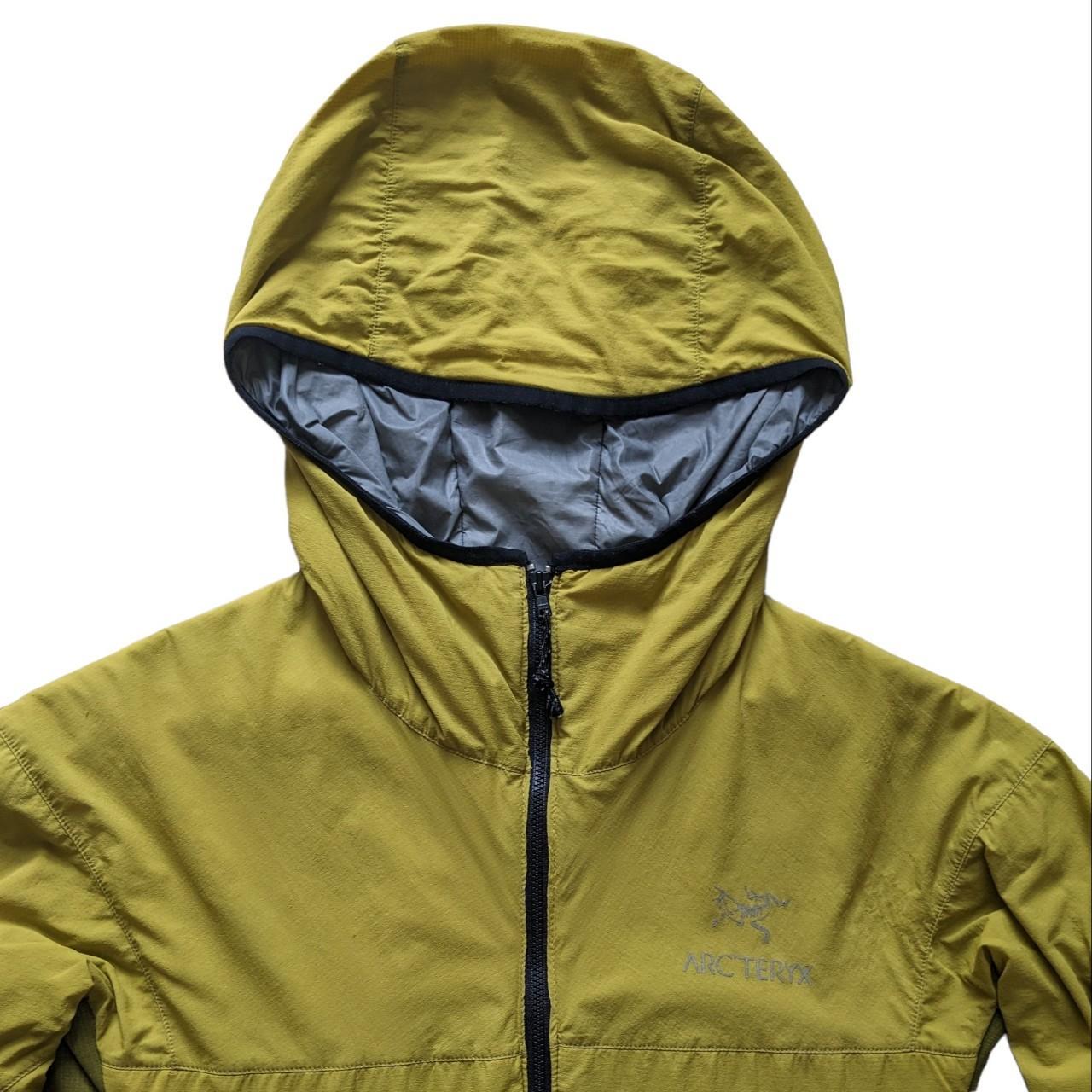 Vintage Arc'teryx Atom LT jacket in yellow and... - Depop