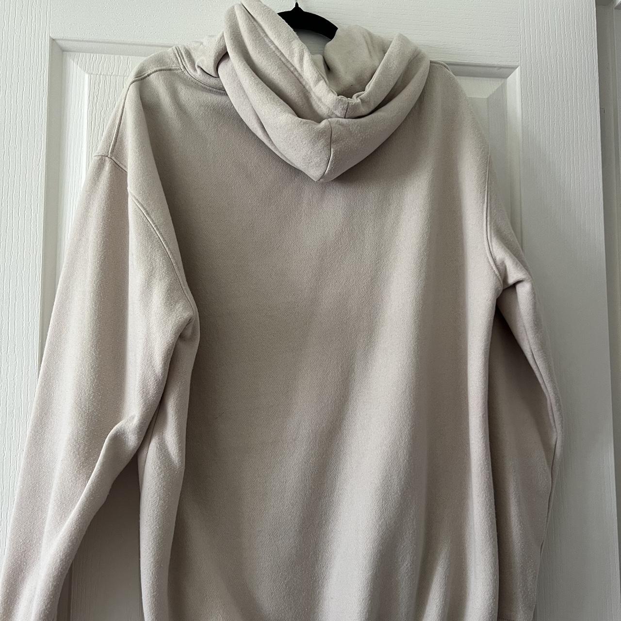 White fox boutique beige hoodie - size S/M - Depop