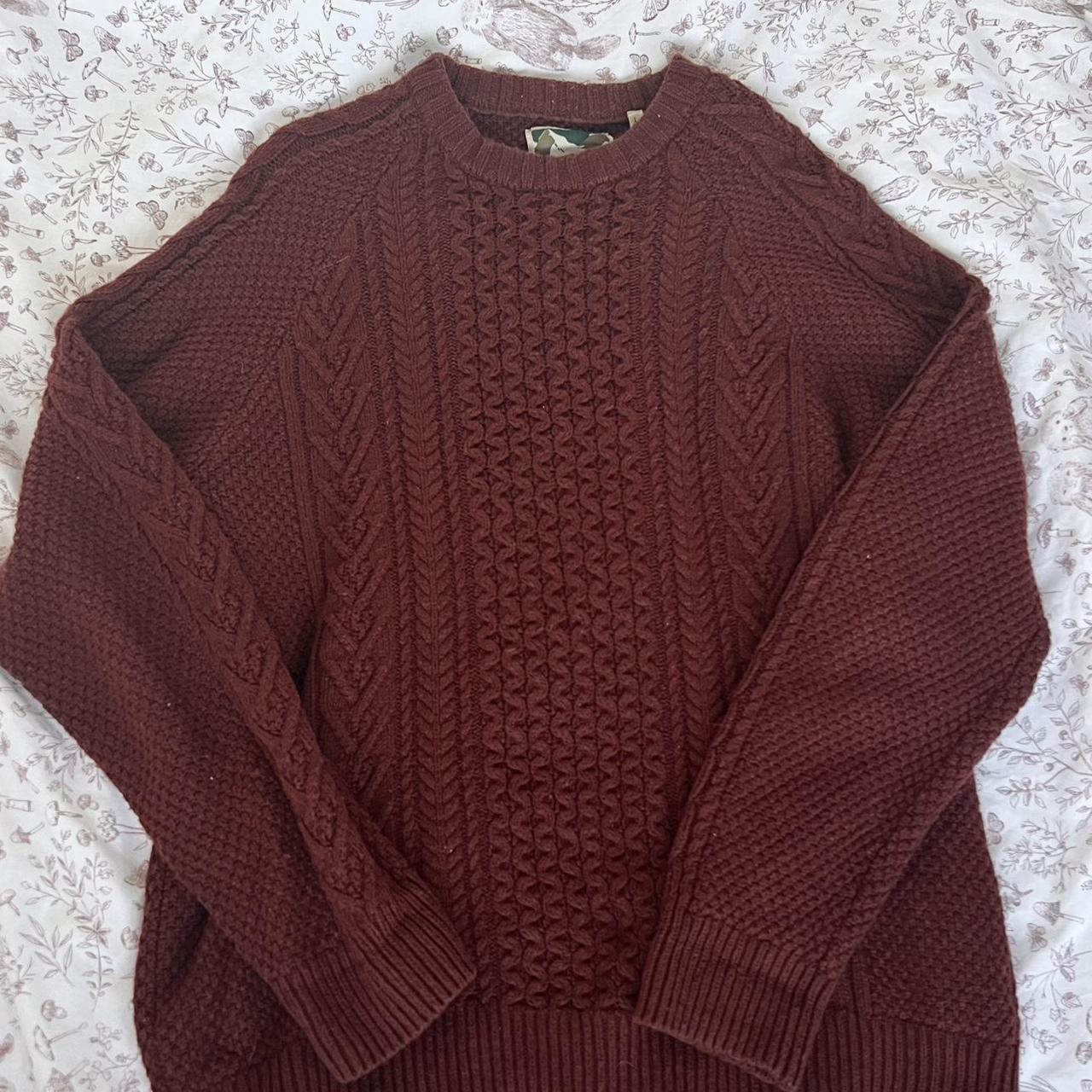 Mantaray Men's Burgundy Jumper | Depop