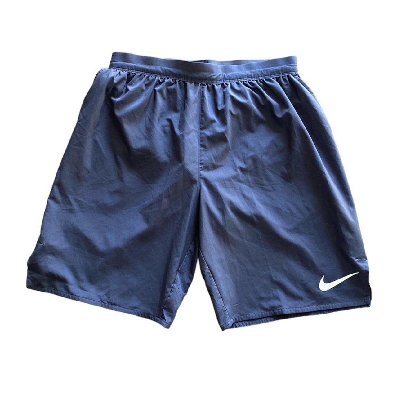 Nike Men's Purple and Grey Shorts | Depop