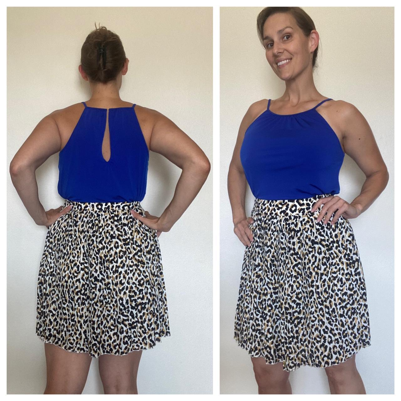 Leopard print hotsell skirt j crew