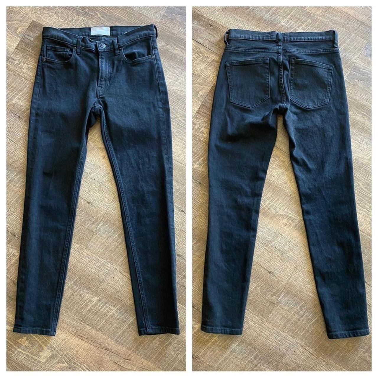 Everlane Skinny Jeans Washed Black Stretch 27 - Depop