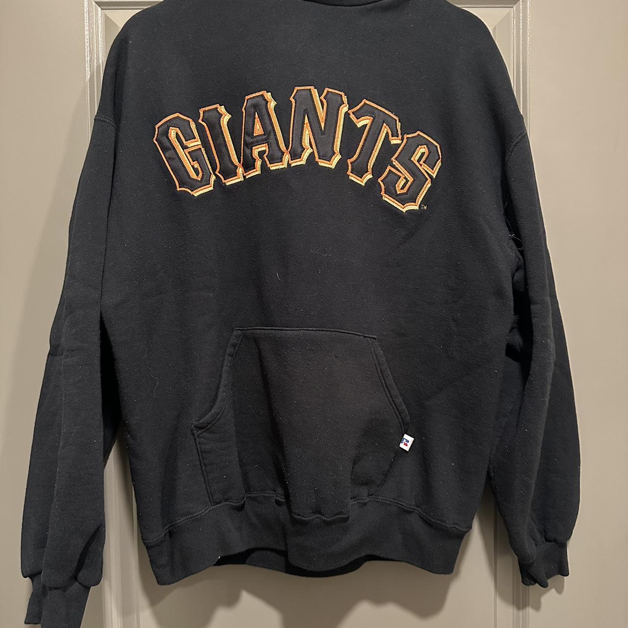 Vintage 1990's San Francisco Giants Stitched Hoodie - Depop