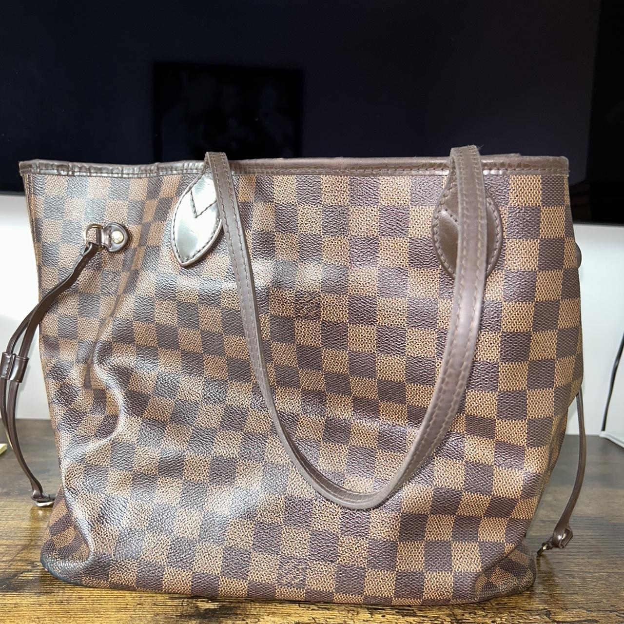 Genuine Louis Vuitton Neverfull Brown Bag. In - Depop