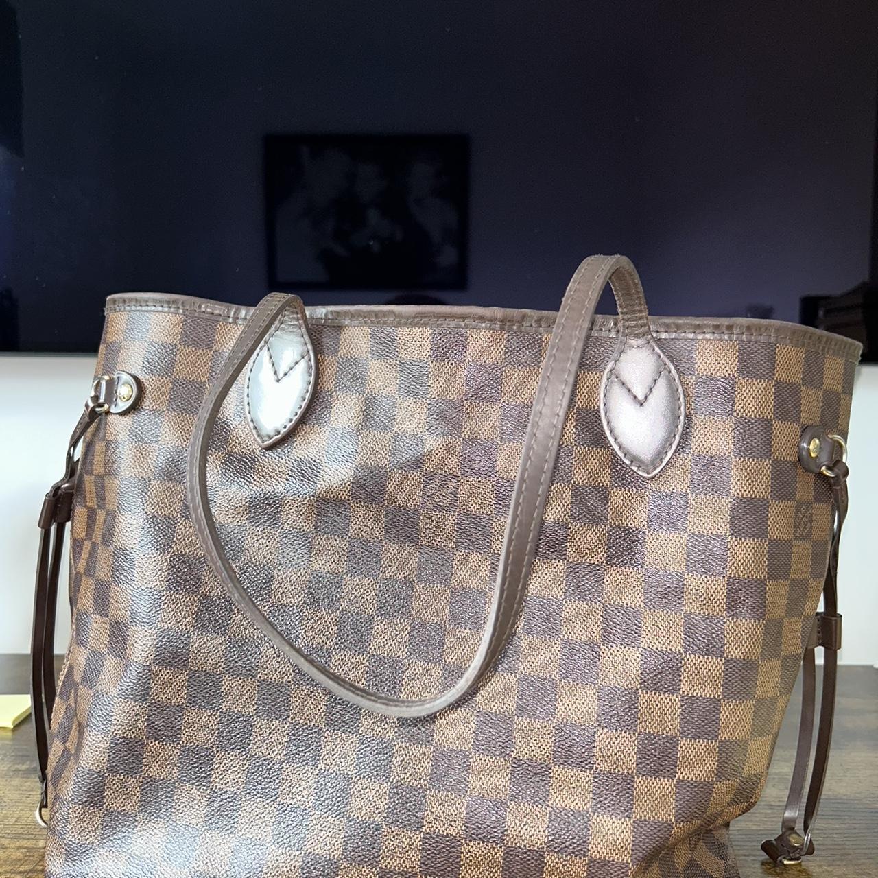 Genuine Louis Vuitton Neverfull brown bag. In... - Depop