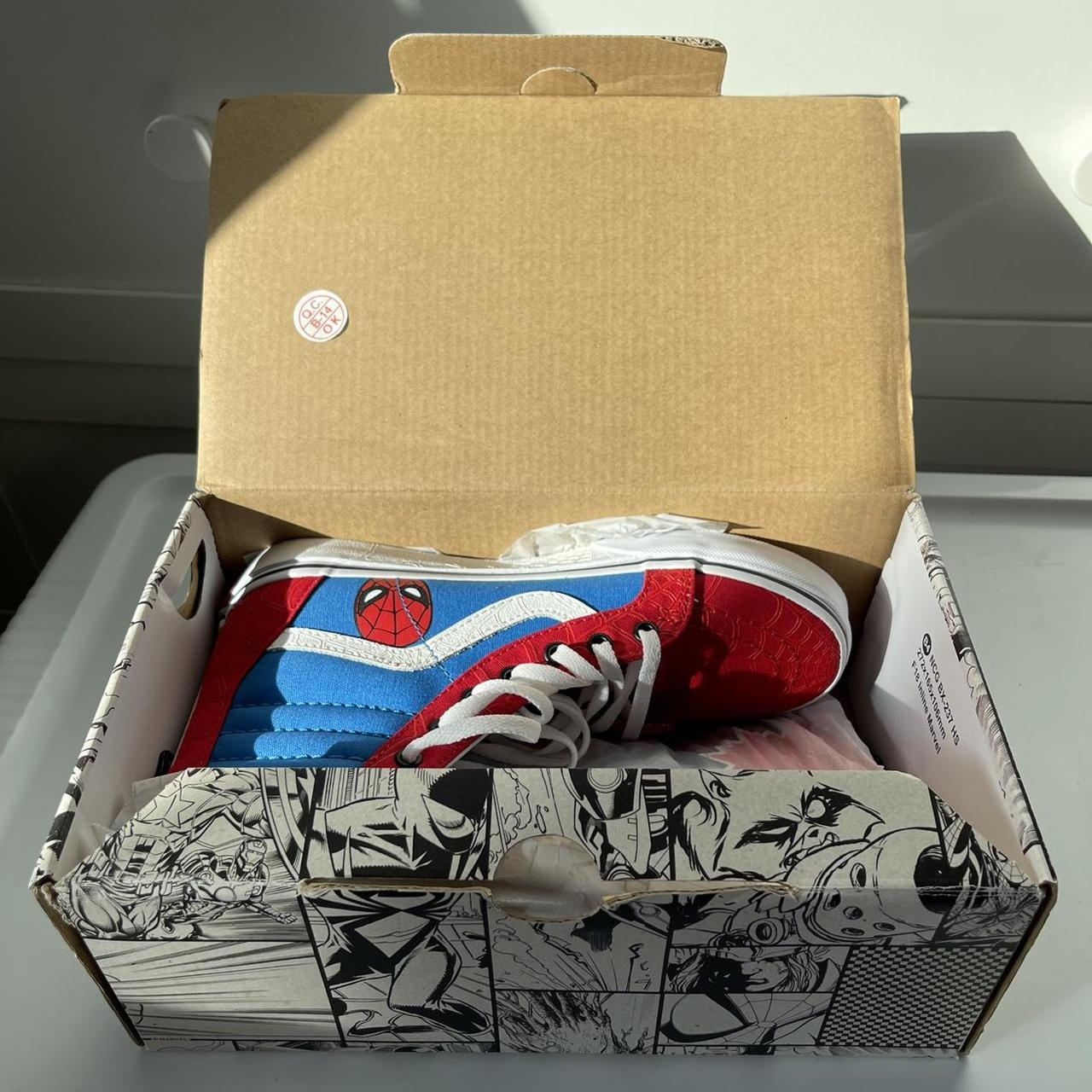 Spider man sale sk8 hi vans