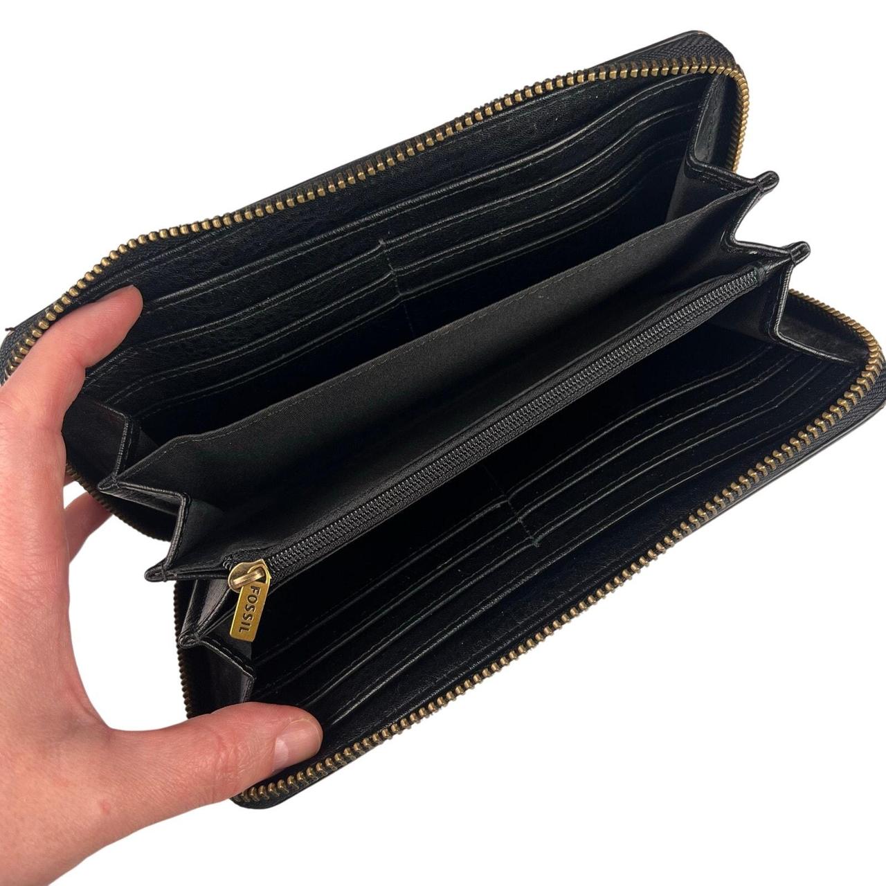 Fossil Women's Wallet - Brown – Fossil Logan RFID… - image 4