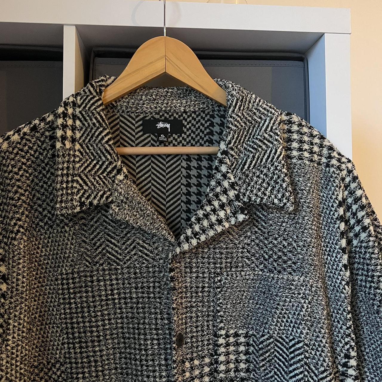 Stussy Mixed Pattern Jersey Shirt XL 10/10 (Worn once) Depop