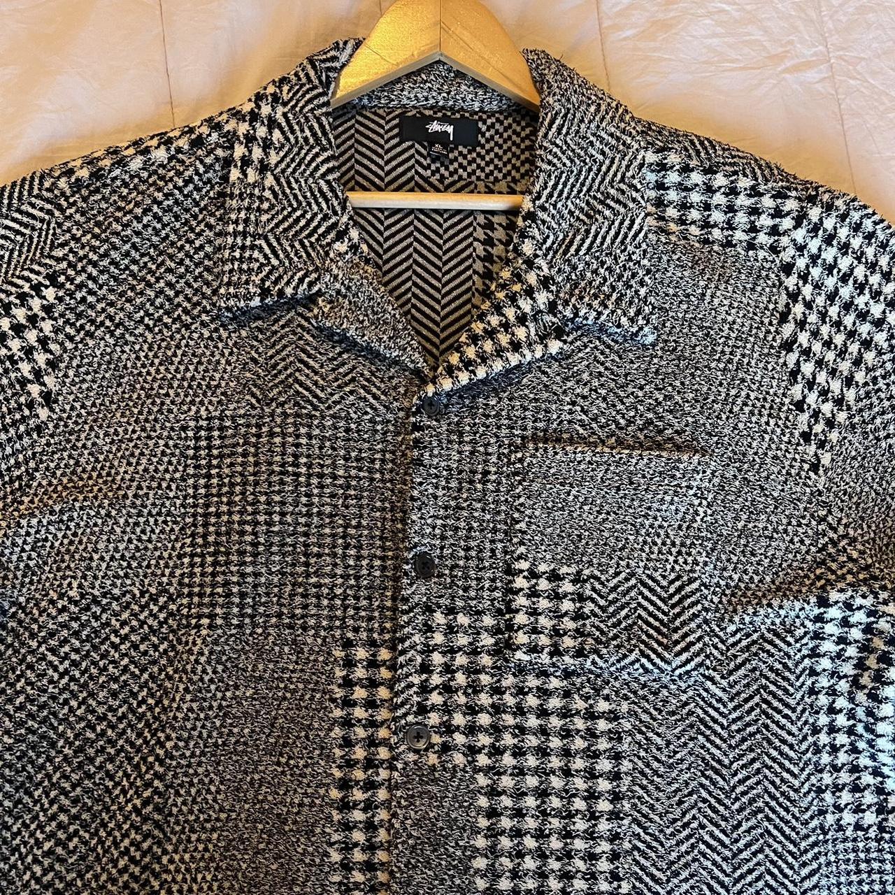 Stussy Mixed Pattern Jersey Shirt XL 10/10 (Worn once) Depop