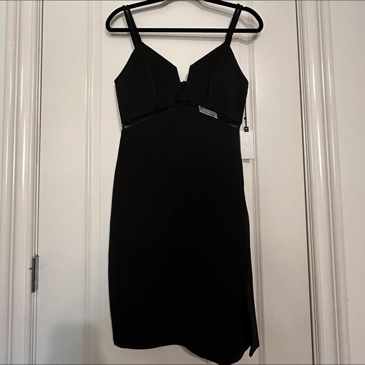 Astr Brand From Nordstrom Black Dress With See Depop