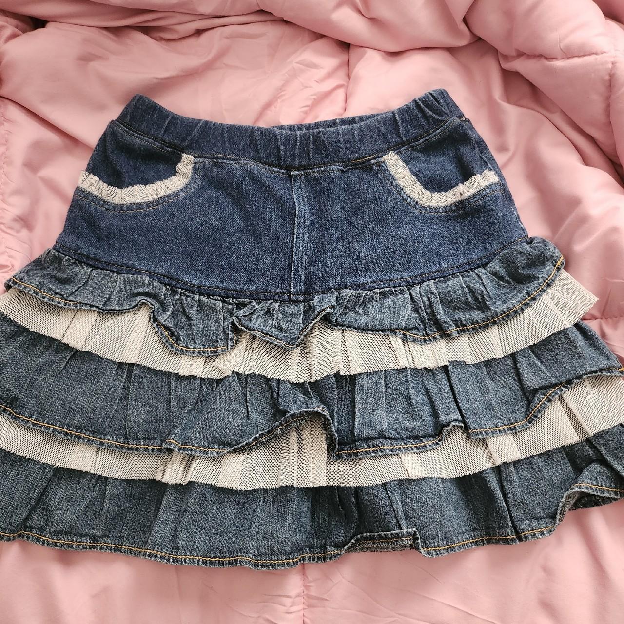 Shirley Temple Ruffle Skirt size : 150 IN KIDS... - Depop